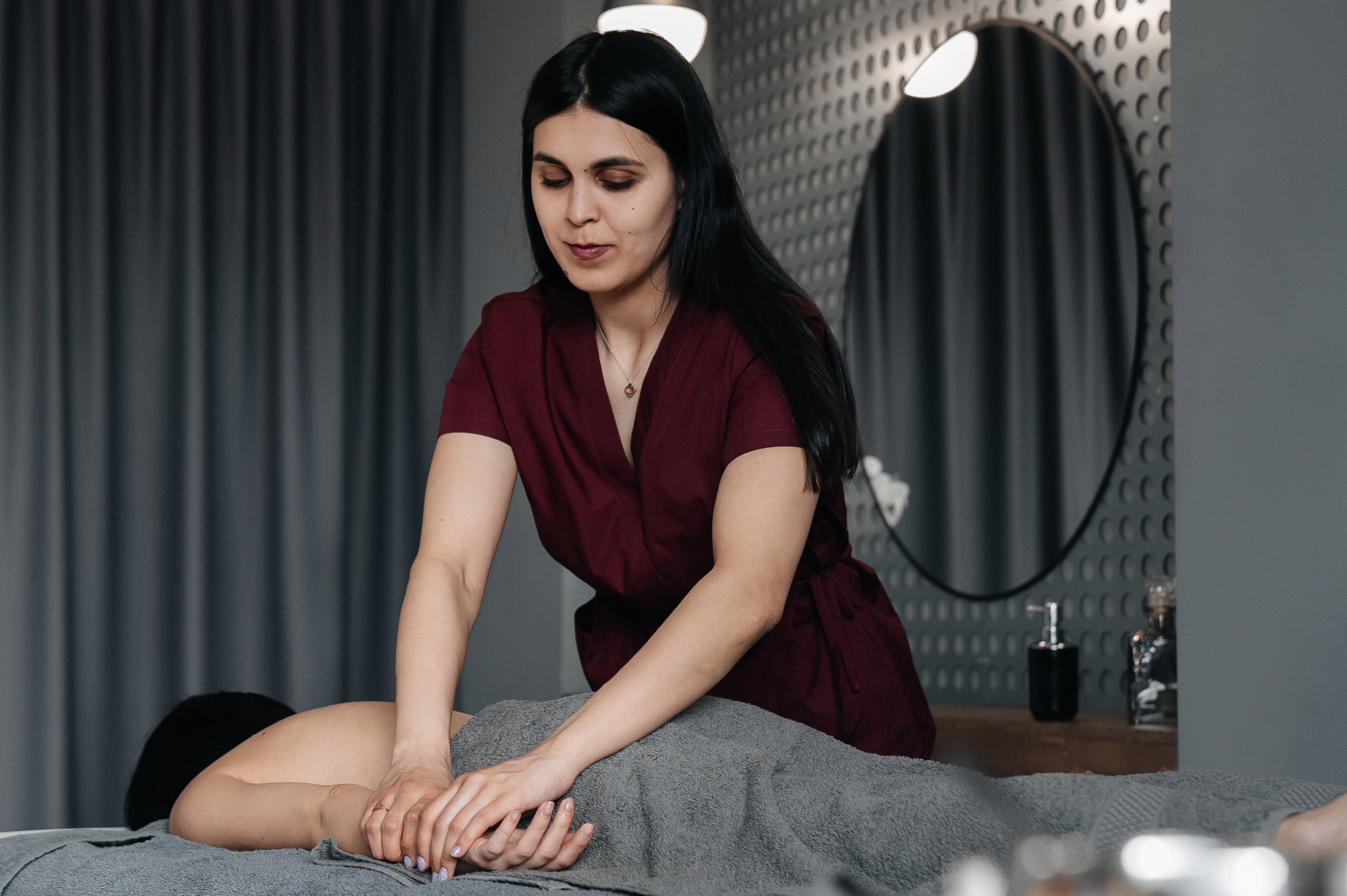 Спортивный массаж в студии